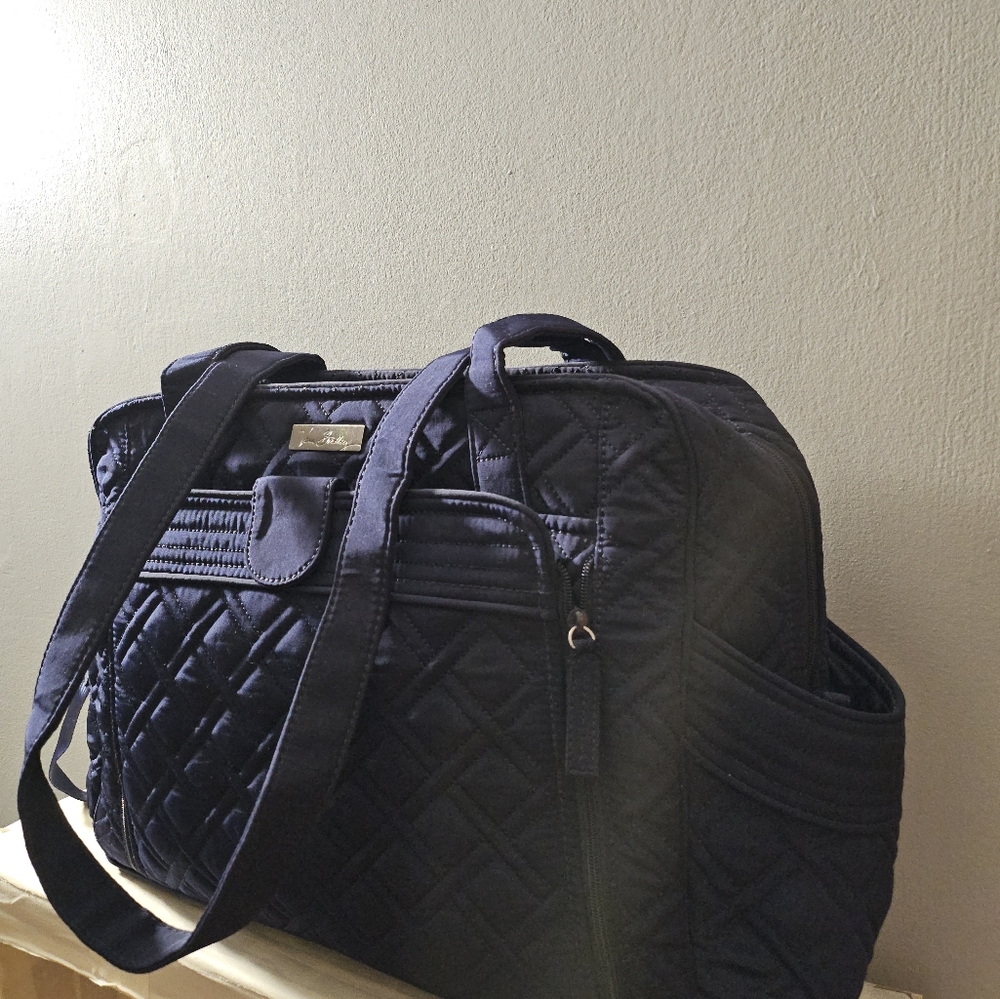 Vera Bradley Quilted Black Handbag